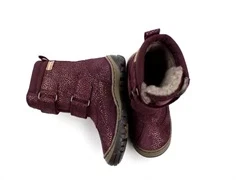 Arauto RAP vinterstøvle Misha bordo splinter med velcro og TEX